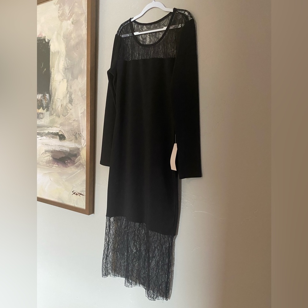 BCBG| xs| black dress| NWT - Picture 6 of 6